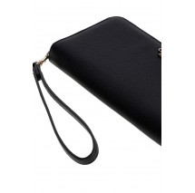 GUESS AMORETTE SLG LRG ZIP AROUND ΠΟΡΤΟΦΟΛΙ ΓΥΝΑΙΚΕΙΟ BLACK