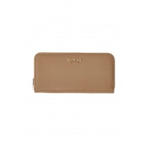GUESS AMORETTE SLG LRG ZIP AROUND ΠΟΡΤΟΦΟΛΙ ΓΥΝΑΙΚΕΙΟ BEIGE