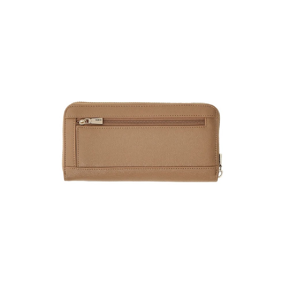 GUESS AMORETTE SLG LRG ZIP AROUND ΠΟΡΤΟΦΟΛΙ ΓΥΝΑΙΚΕΙΟ BEIGE