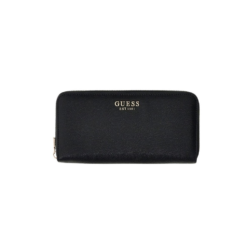 GUESS AMORETTE SLG LRG ZIP AROUND ΠΟΡΤΟΦΟΛΙ ΓΥΝΑΙΚΕΙΟ BLACK