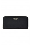 GUESS AMORETTE SLG LRG ZIP AROUND ΠΟΡΤΟΦΟΛΙ ΓΥΝΑΙΚΕΙΟ BLACK