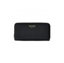 GUESS AMORETTE SLG LRG ZIP AROUND ΠΟΡΤΟΦΟΛΙ ΓΥΝΑΙΚΕΙΟ BLACK