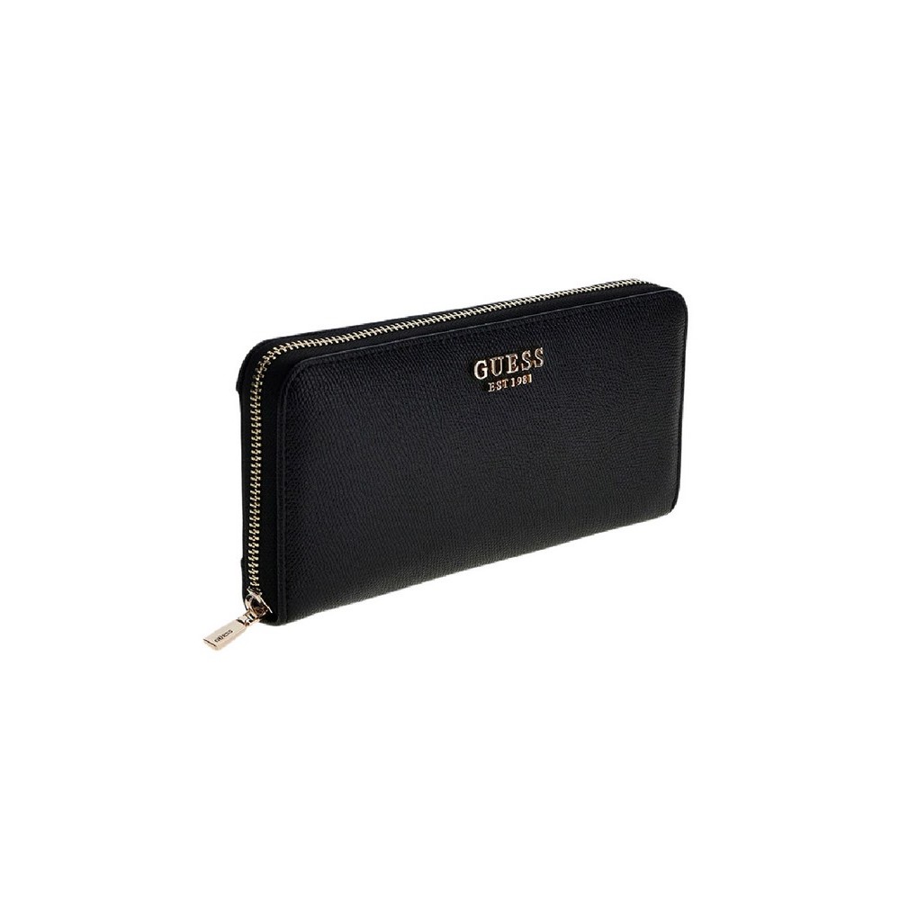 GUESS AMORETTE SLG LRG ZIP AROUND ΠΟΡΤΟΦΟΛΙ ΓΥΝΑΙΚΕΙΟ BLACK