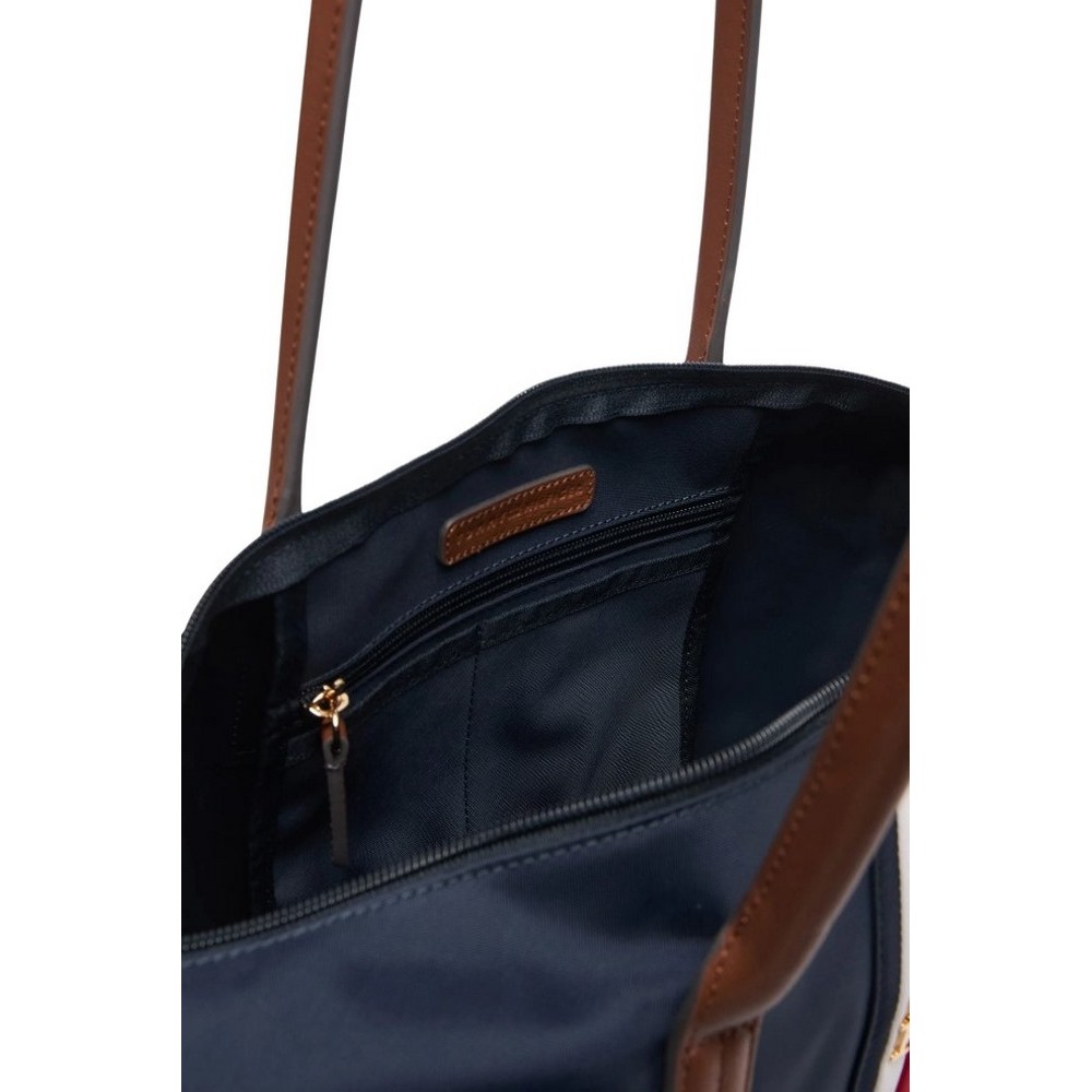 TOMMY HILFIGER POPETTE TOTE CORP ΤΣΑΝΤΑ ΓΥΝΑΙΚΕΙΑ NAVY