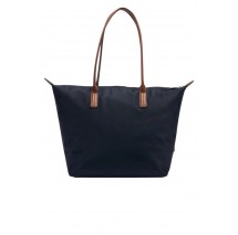TOMMY HILFIGER POPETTE TOTE CORP ΤΣΑΝΤΑ ΓΥΝΑΙΚΕΙΑ NAVY