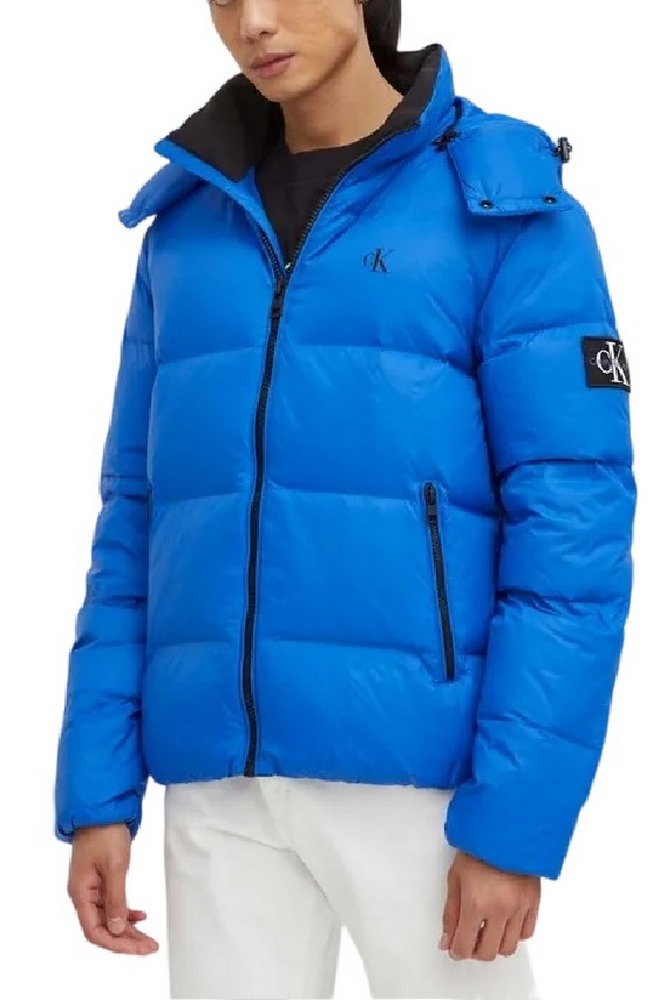 CALVIN KLEIN JEANS ESSENTIALS DOWN JACKET ΜΠΟΥΦΑΝ ΑΝΔΡΙΚΟ BLUE