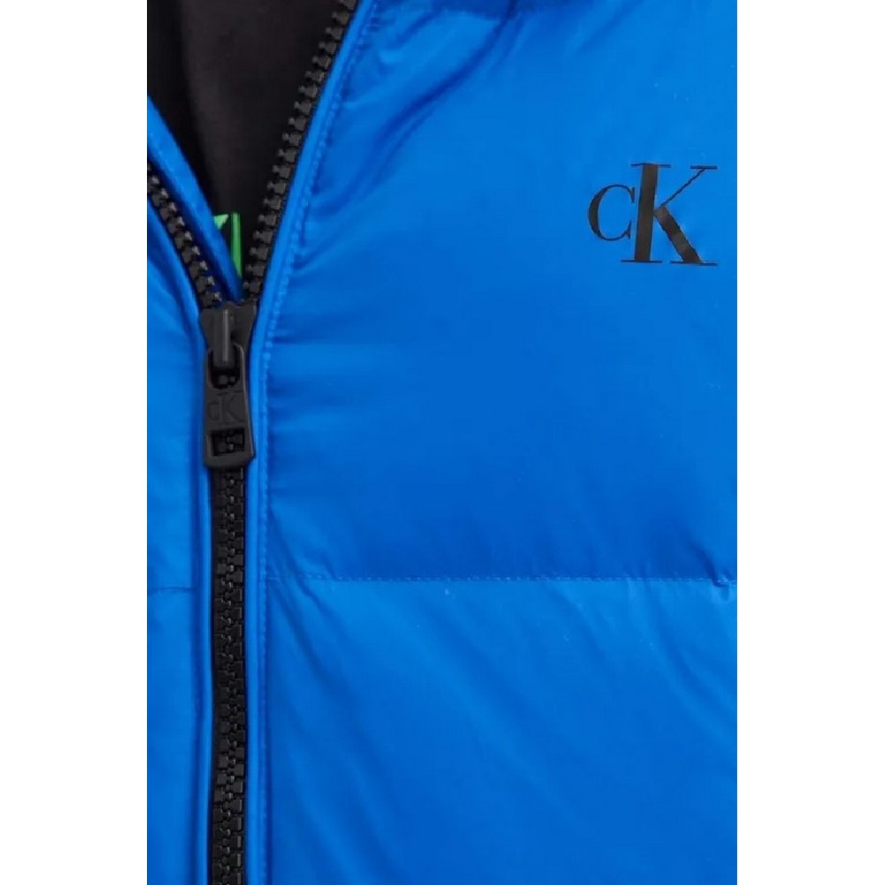 CALVIN KLEIN JEANS ESSENTIALS DOWN JACKET ΜΠΟΥΦΑΝ ΑΝΔΡΙΚΟ BLUE