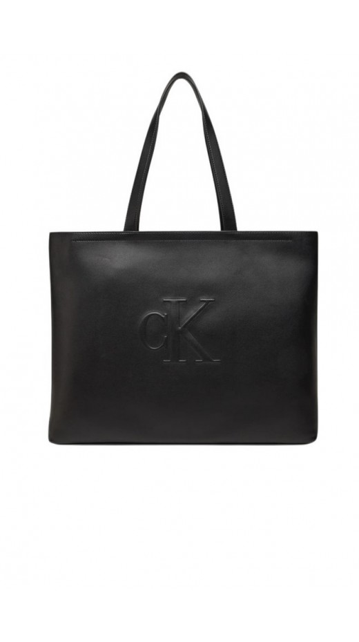 CALVIN KLEIN JEANS SCULPTED SLIM TOTE34 ΤΣΑΝΤΑ ΓΥΝΑΙΚΕΙΑ BLACK