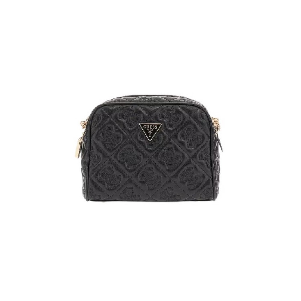 GUESS ADELASIA CAMERA CROSSBODY ΤΣΑΝΤΑ ΓΥΝΑΙΚΕΙΑ BLACK