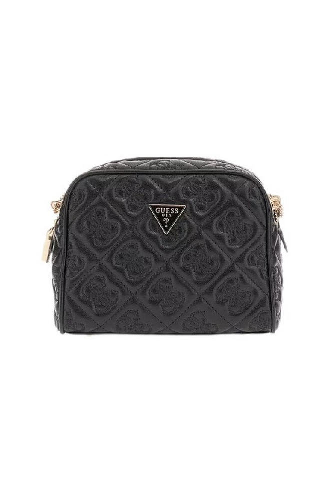 GUESS ADELASIA CAMERA CROSSBODY ΤΣΑΝΤΑ ΓΥΝΑΙΚΕΙΑ BLACK