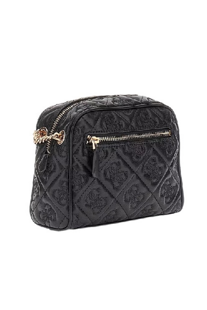 GUESS ADELASIA CAMERA CROSSBODY ΤΣΑΝΤΑ ΓΥΝΑΙΚΕΙΑ BLACK