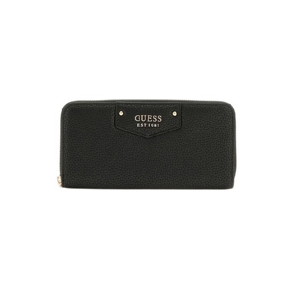GUESS ECO BRENTON SLG LRG ZIP AROUND ΠΟΡΤΟΦΟΛΙ ΓΥΝΑΙΚΕΙΟ BLACK
