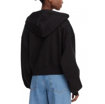 CALVIN KLEIN JEANS FRNCH TRRY BDG LG ΖΑΚΕΤΑ ΦΟΥΤΕΡ ΓΥΝΑΙΚΕΙΑ BLACK