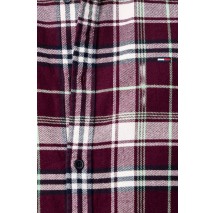 TOMMY JEANS REG FLANNEL CHECK SHIRT EXT ΠΟΥΚΑΜΙΣΟ ΑΝΔΡΙΚΟ BERRY