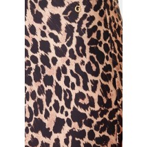 GUESS SIBILLA LONG SATIN SKIRT ΦΟΥΣΤΑ ΓΥΝΑΙΚΕΙΑ LEOPARD