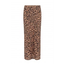 GUESS SIBILLA LONG SATIN SKIRT ΦΟΥΣΤΑ ΓΥΝΑΙΚΕΙΑ LEOPARD