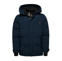 SUPERDRY CITY PADDED HOODED WIND PARKA ΜΠΟΥΦΑΝ ΑΝΔΡΙΚΟ NAVY