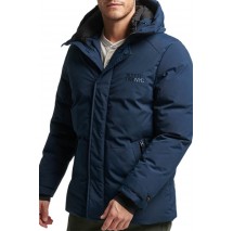 SUPERDRY CITY PADDED HOODED WIND PARKA ΜΠΟΥΦΑΝ ΑΝΔΡΙΚΟ NAVY