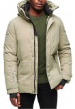 SUPERDRY CITY PADDED HOODED WIND PARKA ΜΠΟΥΦΑΝ ΑΝΔΡΙΚΟ KHAKI