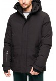 SUPERDRY CITY PADDED HOODED WIND PARKA ΜΠΟΥΦΑΝ ΑΝΔΡΙΚΟ BLACK