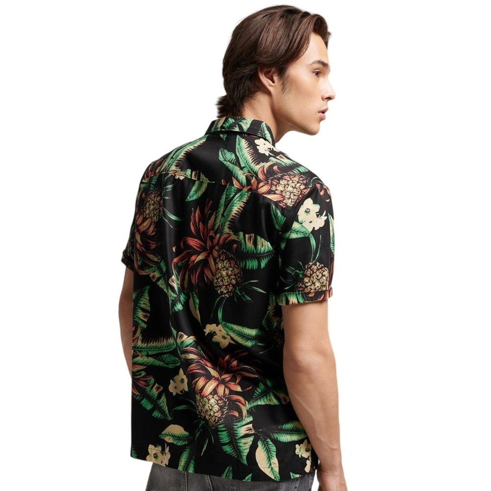 SUPERDRY D2 OVIN VINTAGE HAWAIIAN S/S SHIRT ΠΟΥΚΑΜΙΣΟ ΑΝΔΡΙΚΟ FLORAL