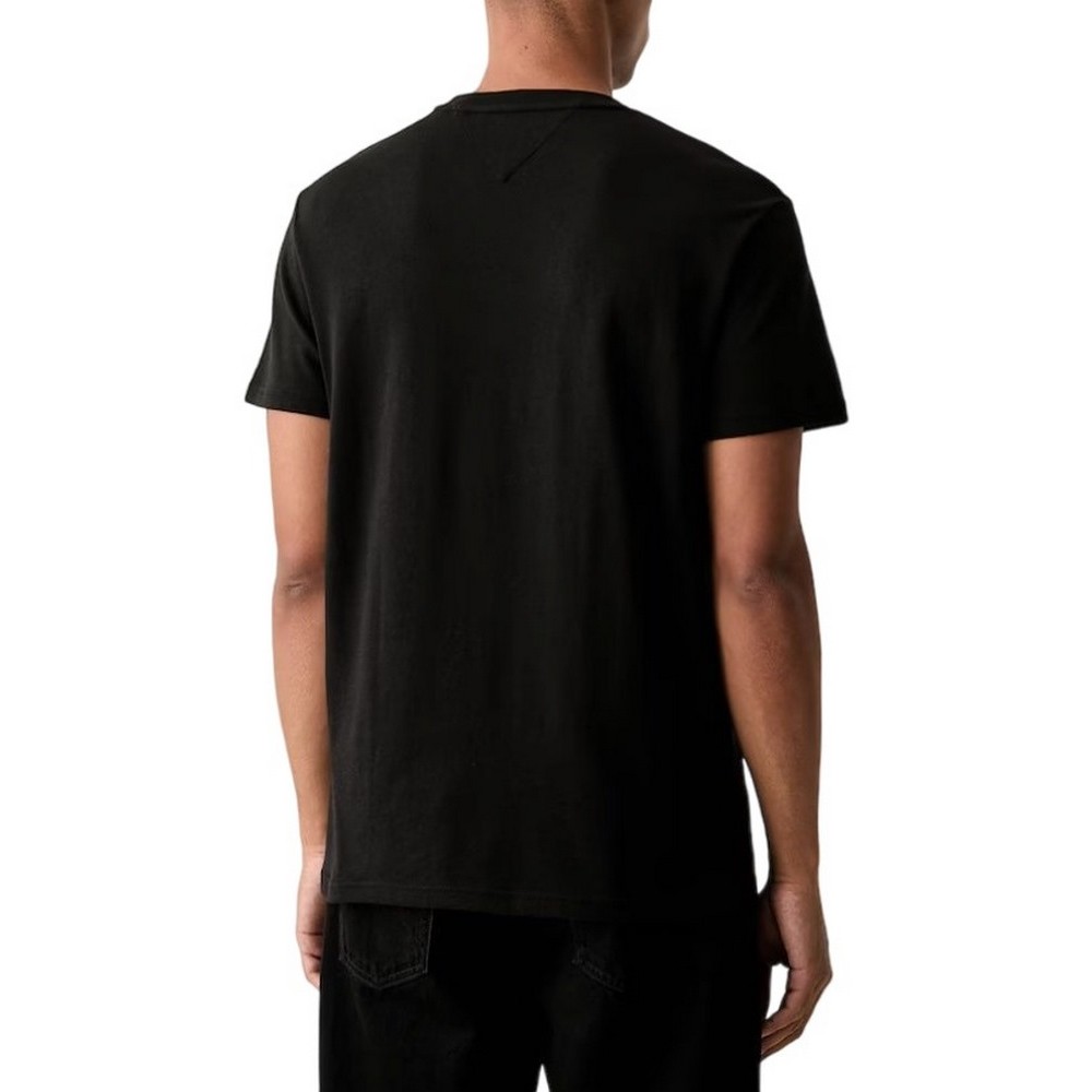 TOMMY JEANS REG SIGNATURE T-SHIRT ΜΠΛΟΥΖΑ ΑΝΔΡΙΚΗ BLACK