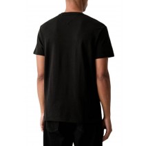 TOMMY JEANS REG SIGNATURE T-SHIRT ΜΠΛΟΥΖΑ ΑΝΔΡΙΚΗ BLACK