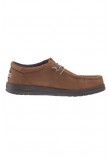 HEY DUDE WALLY COMF FULL GRAIN LATHER ΠΑΠΟΥΤΣΙ ΑΝΔΡΙΚΟ BROWN