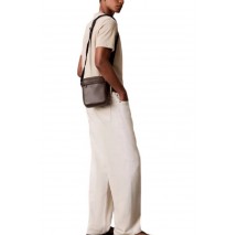 CALVIN KLEIN RAISED REPORTER ΤΣΑΝΤΑ ΑΝΔΡΙΚΗ BROWN