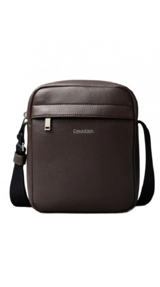 CALVIN KLEIN RAISED REPORTER ΤΣΑΝΤΑ ΑΝΔΡΙΚΗ BROWN
