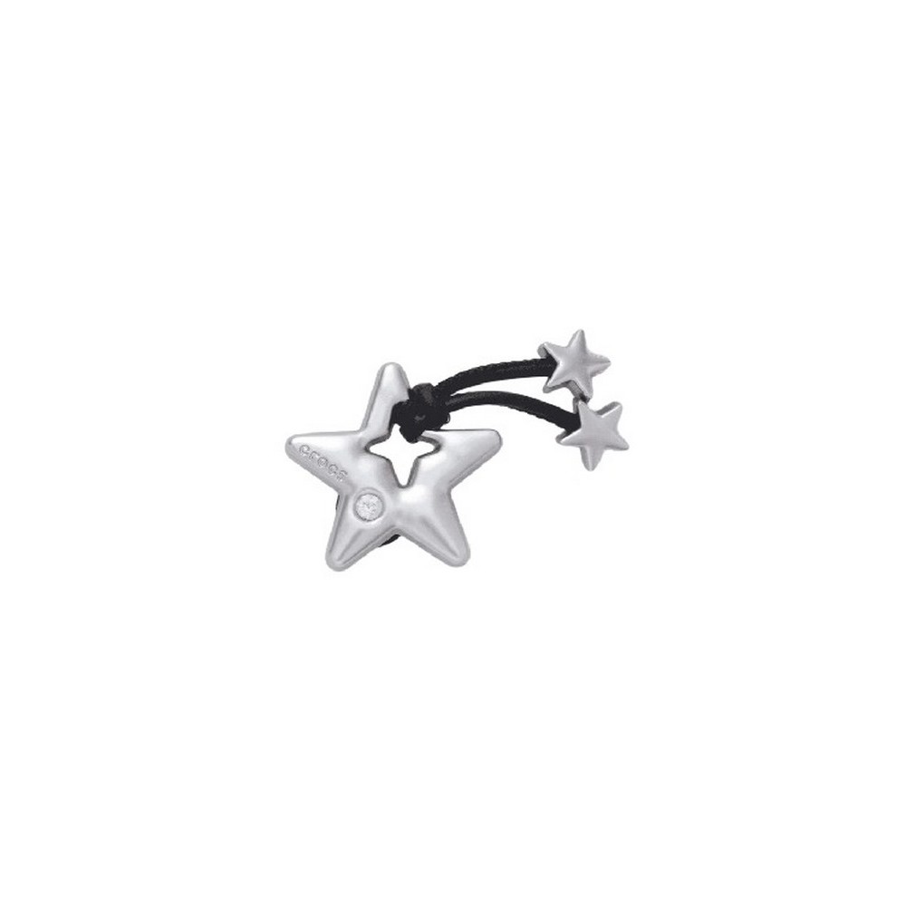 CROCS PUFFY STAR WITH STARBURST JIBBITZ CHARMS ΑΞΕΣΟΥΑΡ ΓΥΝΑΙΚΕΙΟ SILVER