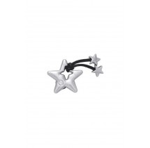 CROCS PUFFY STAR WITH STARBURST JIBBITZ CHARMS ΑΞΕΣΟΥΑΡ ΓΥΝΑΙΚΕΙΟ SILVER