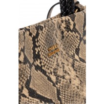 TOMMY HILFIGER MARINA BUCKET LEATHER SNAKE ΤΣΑΝΤΑ ΓΥΝΑΙΚΕΙΑ SNAKE PRINT
