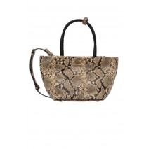 TOMMY HILFIGER MARINA BUCKET LEATHER SNAKE ΤΣΑΝΤΑ ΓΥΝΑΙΚΕΙΑ SNAKE PRINT
