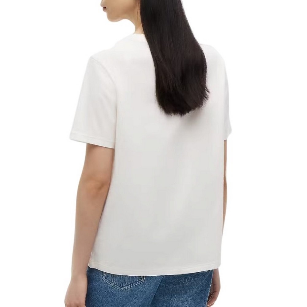 TOMMY JEANS RLX GMD VARSITY T-SHIRT ΜΠΛΟΥΖΑ ΓΥΝΑΙΚΕΙΑ OFF WHITE