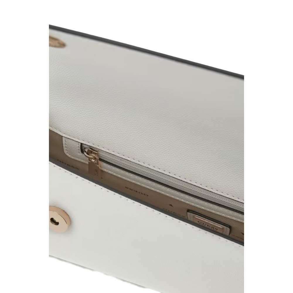 GUESS ISOBEL CONVERTIBLE XBODY FLAP ΤΣΑΝΤΑ ΓΥΝΑΙΚΕΙΑ WHITE