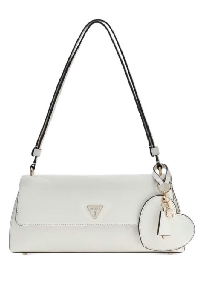 GUESS ISOBEL CONVERTIBLE XBODY FLAP ΤΣΑΝΤΑ ΓΥΝΑΙΚΕΙΑ WHITE