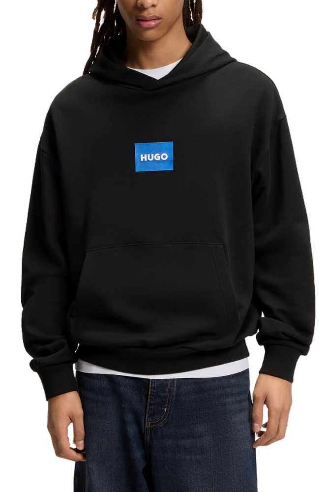 HUGO BOSS SWEATSHIRT NAYOHOOD ΦΟΥΤΕΡ ΜΠΛΟΥΖΑ ΑΝΔΡΙΚΗ BLACK