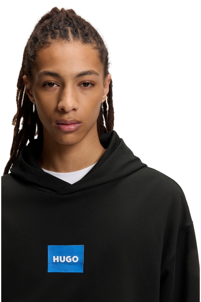 HUGO BOSS SWEATSHIRT NAYOHOOD ΦΟΥΤΕΡ ΜΠΛΟΥΖΑ ΑΝΔΡΙΚΗ BLACK