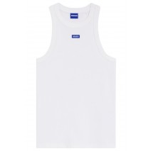 HUGO BOSS JERSEY TOP EASY TANK B ΤΟΠ ΜΠΛΟΥΖΑ ΓΥΝΑΙΚΕΙΑ WHITE