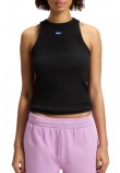 HUGO BOSS JERSEY TOP EASY TANK B ΤΟΠ ΜΠΛΟΥΖΑ ΓΥΝΑΙΚΕΙΑ BLACK