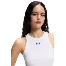 HUGO BOSS JERSEY TOP EASY TANK B ΤΟΠ ΜΠΛΟΥΖΑ ΓΥΝΑΙΚΕΙΑ WHITE