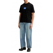HUGO BOSS JERSEY NAYONIX T-SHIRT ΜΠΛΟΥΖΑ ΑΝΔΡΙΚΗ BLACK