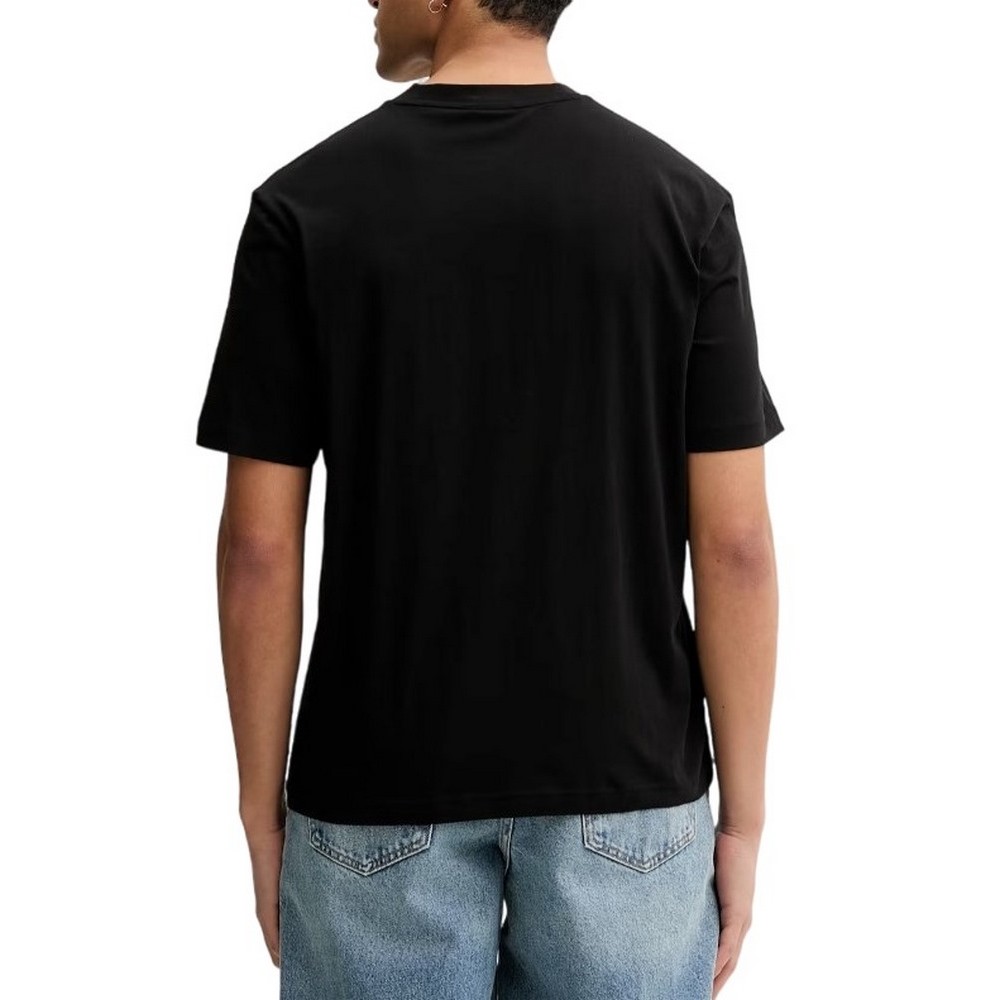 HUGO BOSS JERSEY NAYONIX T-SHIRT ΜΠΛΟΥΖΑ ΑΝΔΡΙΚΗ BLACK