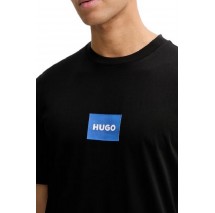 HUGO BOSS JERSEY NAYONIX T-SHIRT ΜΠΛΟΥΖΑ ΑΝΔΡΙΚΗ BLACK