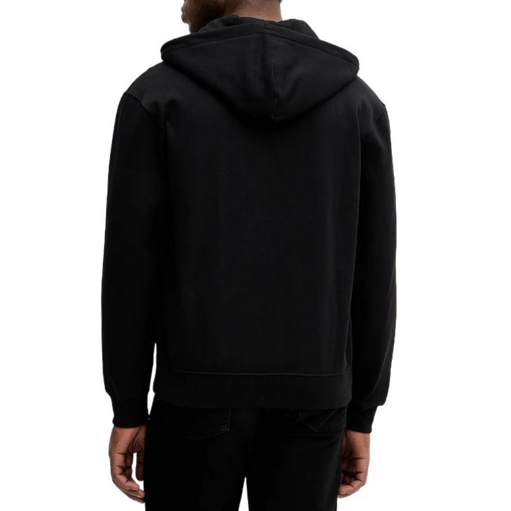 CALVIN KLEIN JEANS A 350GSM FLEECE GIFT GIVING FZ HOO ΖΑΚΕΤΑ ΦΟΥΤΕΡ ΑΝΔΡΙΚΗ BLACK