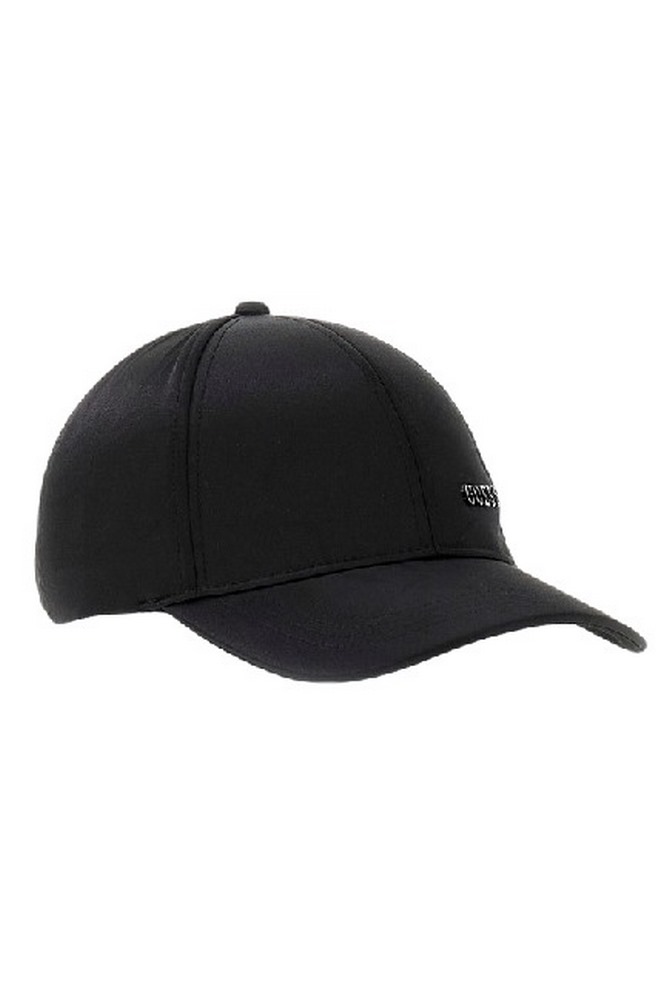 GUESS SATIN BOW CAP ΚΑΠΕΛΟ ΓΥΝΑΙΚΕΙΟ BLACK
