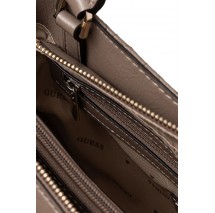 GUESS CHERYL TRIPLE COMP SATCHEL ΤΣΑΝΤΑ ΓΥΝΑΙΚΕΙΑ TAUPE