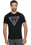 GUESS IRIDESCENT T-SHIRT ΜΠΛΟΥΖΑ ΑΝΔΡΙΚΗ BLACK