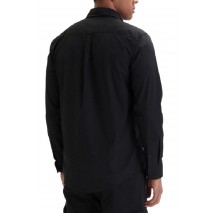 TOMMY JEANS REG POPLIN SHIRT ΠΟΥΚΑΜΙΣΟ ΑΝΔΡΙΚΟ BLACK